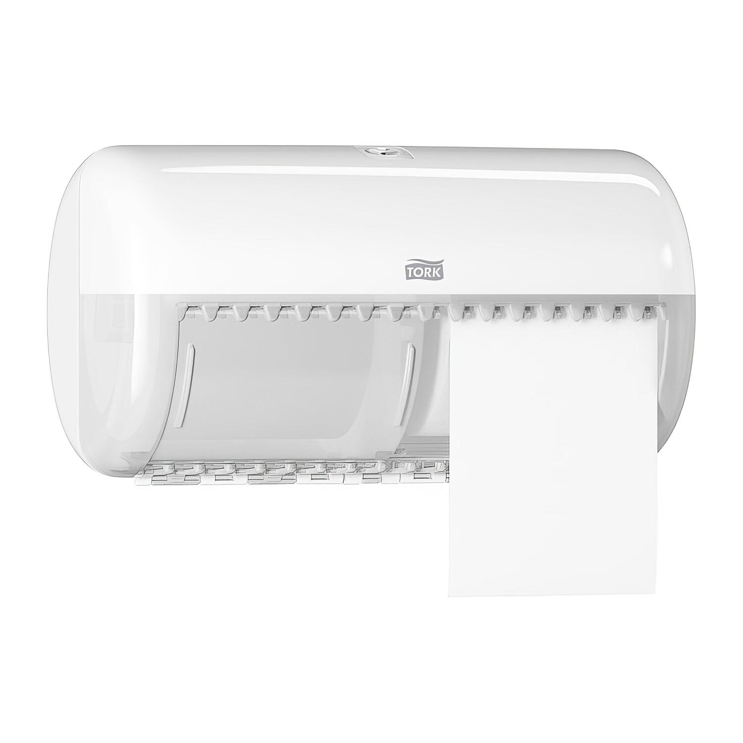 RC-557000 Spender für Kleinrollen Toilettenpapier T4 158x153x286mm, weiß – Bild 1