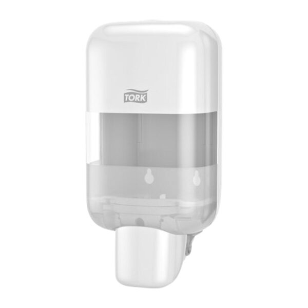 Mini Seifen- und Händedesinfektionsspender S5 239x122x106, weiß
