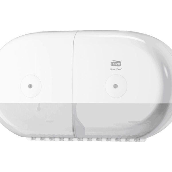 SmartOneR Mini Doppelrollenspender T9 221x156x398mm, weiß