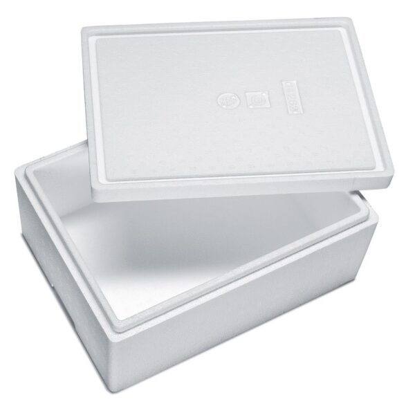Isolierboxen mit Deckel aus Styropor EPS, 385 x 285 x 174 mm, 10,5 Liter