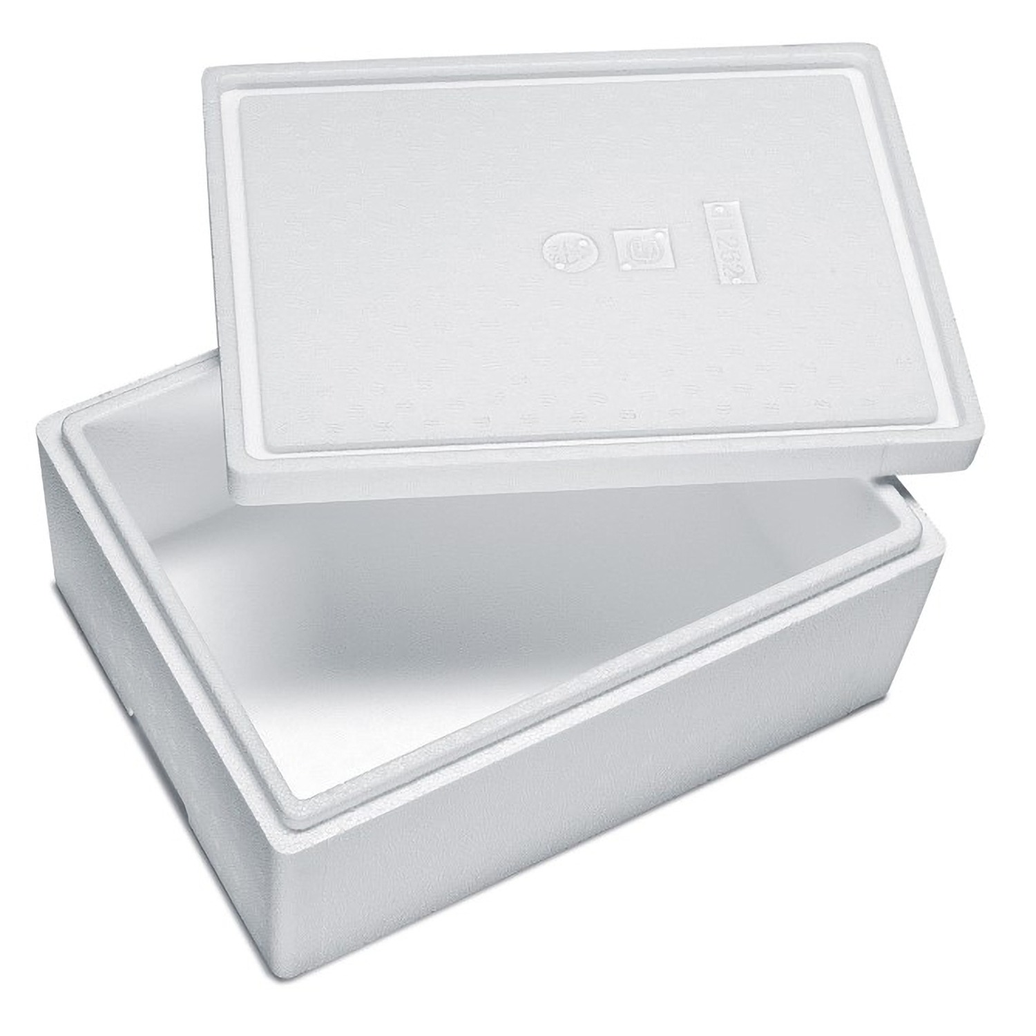 SP-11262 Isolierboxen mit Deckel aus Styropor EPS, 385 x 285 x 174 mm, 10,5 Liter – Bild 1
