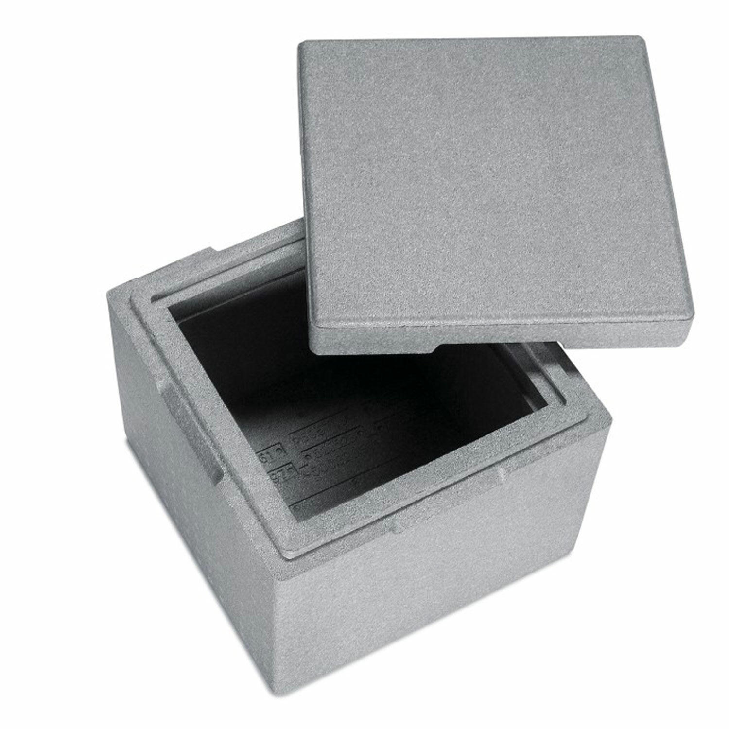 SP-516535 Isolierboxen mit Deckel aus NeoporR 350 x 350 x 300 mm 12,5 Liter – Bild 1