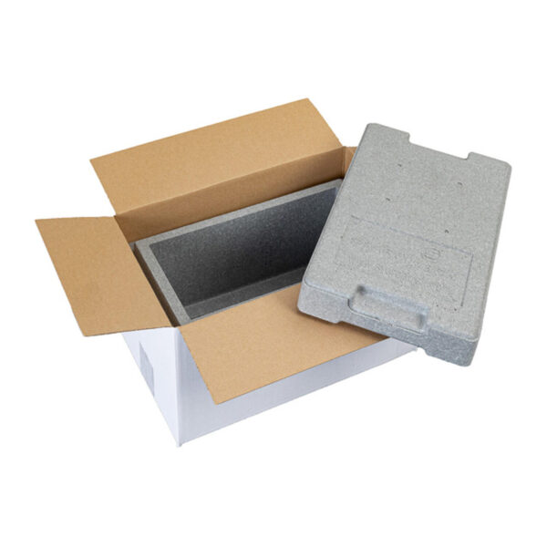 Isolierboxen mit Deckel aus NeoporR 330 x 200 x 185mm 4,7 Liter, inkl. Umkarton