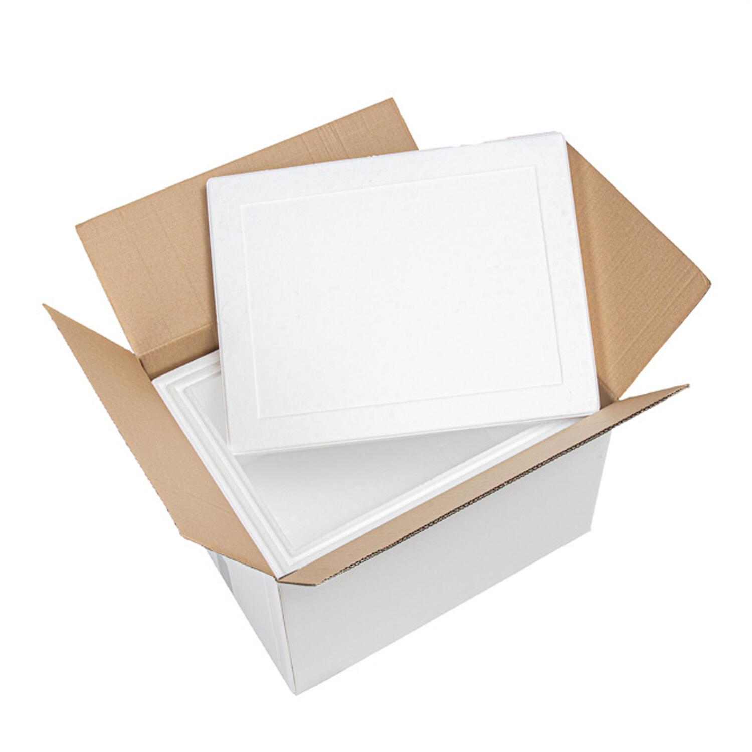 SP-531719 Isolierboxen mit Deckel aus EPS 570 x 445 x 360 mm 40,5 Liter, inkl. Umkarton – Bild 1