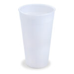 Mehrwegbecher transparent milchig transluzent Eichstrich 500ml O 90mm, 10 Stk.
