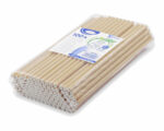 Papiertrinkhalme für Kaltgetränke JUMBO natur 25 cm O 8 mm, 100 Stk. – Bild 2