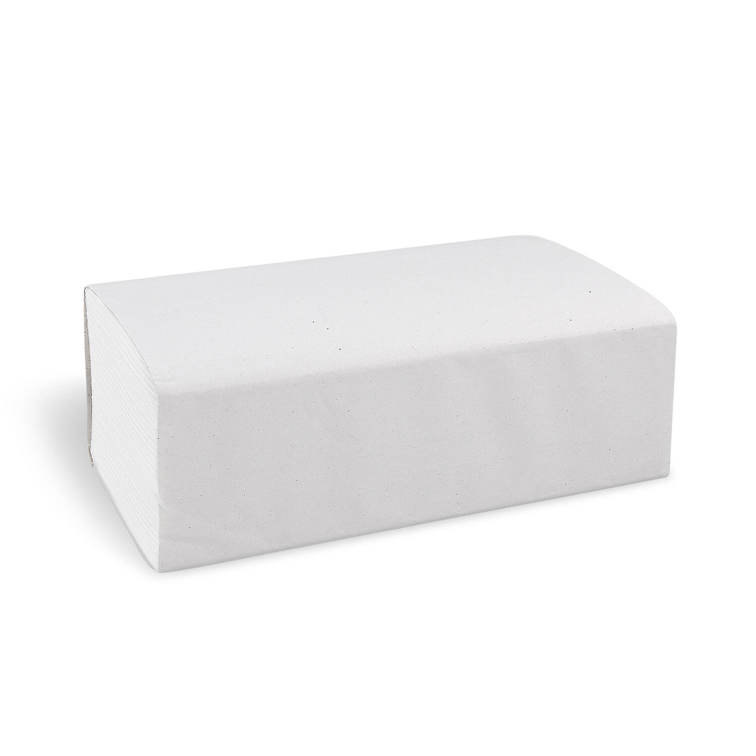 WX-60043 Falthandtücher Papierhandtuch 20,6x24cm 2-lagig weiß geprägt Z-Falz, 3750 Stk. – Bild 1