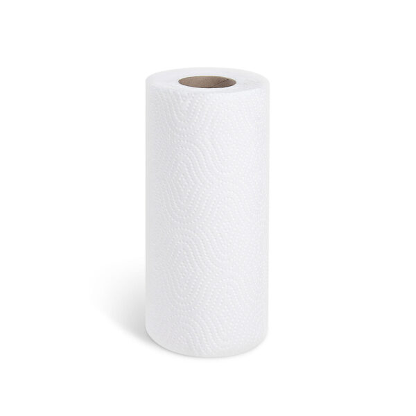 Küchenrolle 2-lagig geprägt weiß O10,5cm 23cm x 11m, 50 Blatt FSC-Mix, 2 Stk.