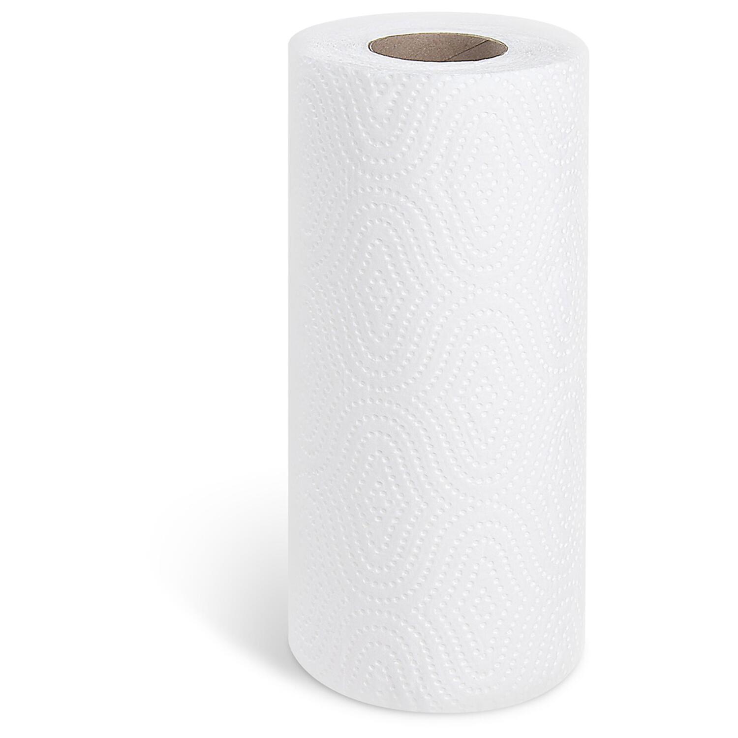 WX-60113 Küchenrolle 3-lagig geprägt weiß O10,5cm 25,6cm x 11m, 50 Blatt FSC-Mix, 4 Stk. – Bild 1