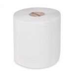 Putztuchrolle perforiert 100% Zellstoff 2-lagig O 17 x 19cm x 100m weiß, 6 Stk.