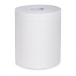 Putztuchrolle perforiert 100% Zellstoff 2-lagig O 19 x 22 cm x 160m weiß, 6 Stk.