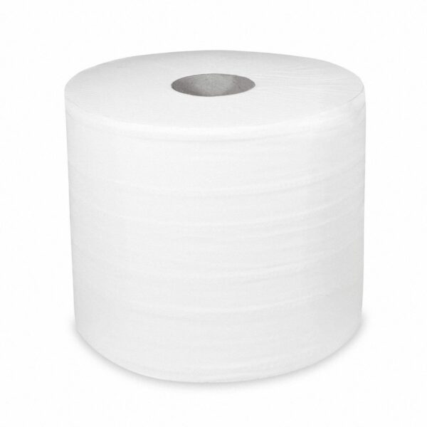 Industrie-Putztuchrolle geprägt Tissue 2-lagig O 27 x 38cm x 304m weiß, 2 Stk.