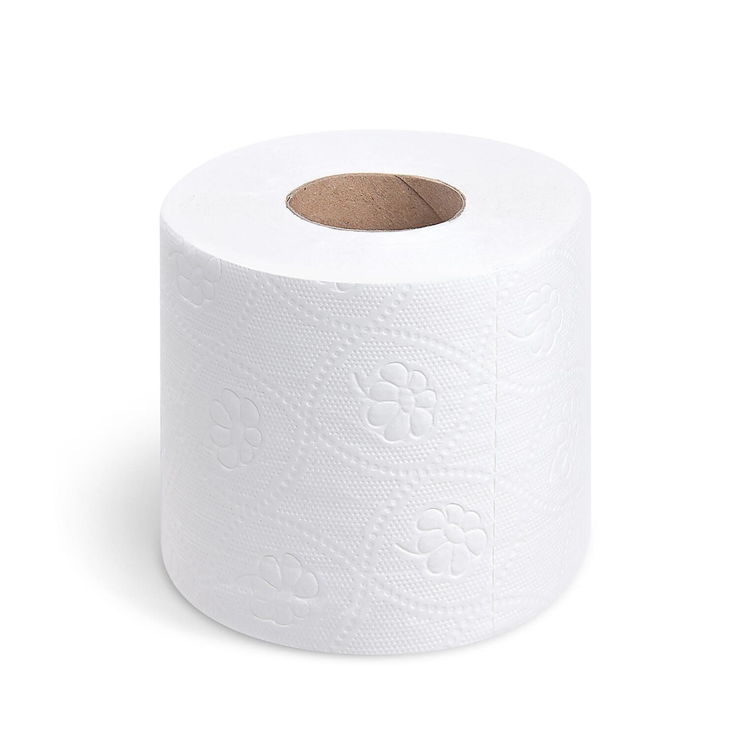WX-60302 Toilettenpapier WC-Papier O10,5 cm 2-lagig 250 Blatt 8 Stk. – Bild 1