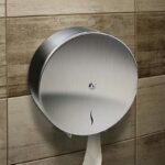 Spender aus Edelstahl für Jumbo-Toilettenpapier O 27,5 cm – Bild 2