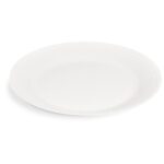 Pappteller rund O18cm weiß, 10 Stk.