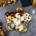 Pappteller Sternform Gold O25 cm - FSC Einwegteller für Weihnachten, 6 Stk. – Bild 2