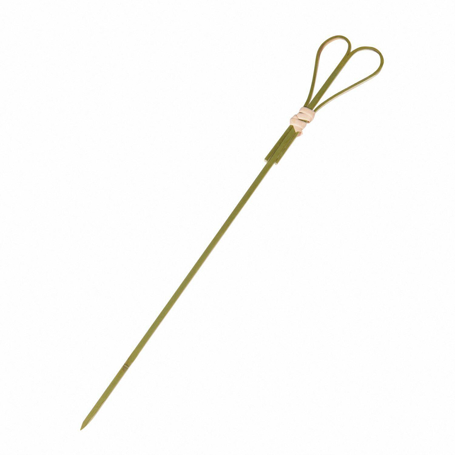 WX-66722 Fingerfood-Spieße aus Bambus HERZ 180 mm, stabil und splitterfrei, 100 Stk. – Bild 1