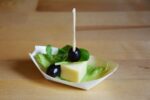 Fingerfood-Spieße aus Bambus GABEL 90 mm, stabil und splitterfrei, 100 Stk. – Bild 2