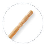 Holzspieße O 2,5 x 80 mm für BBQ Grillen, Fingerfood, Rohkost, 1000 Stk. – Bild 2