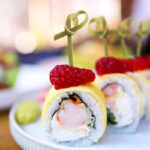 Fingerfood Spieße "Knoten" aus Bambus, 6cm, 100 Stk. – Bild 2