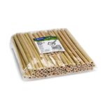 Bambus-Trinkhalme kompostierbar, 230 mm, 50 Stk. – Bild 2
