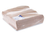 Papierfaltenbeutel Papiertüten braun 14+7 x 29 cm für ca. 1,5kg Inhalt, 100 Stk. – Bild 2