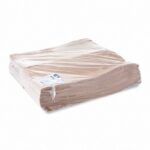 Papierfaltenbeutel Papiertüten braun 20+7 x 43 cm für ca. 5 kg Inhalt, 500 Stk. – Bild 2