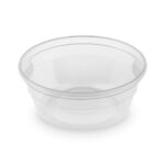 Suppenbecher 350 ml PP klar, siegelbar O 12,7 x 4,9 cm, 50 Stk.