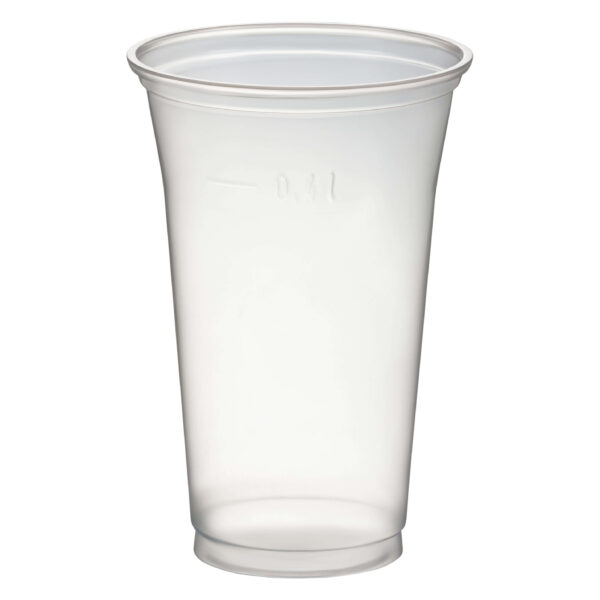 Trinkbecher Smoothiebecher Dessertbecher 400 ml, O 95mm, PET, glasklar, 50 Stk.