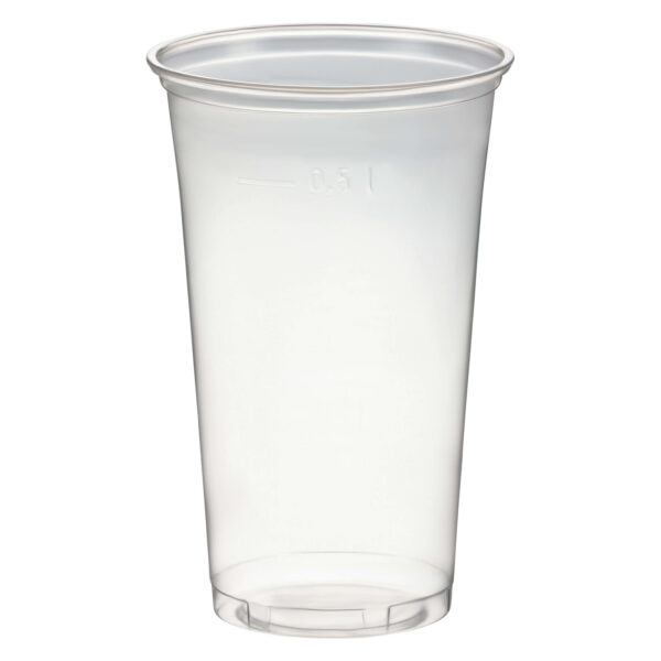 Trinkbecher Smoothiebecher Dessertbecher 500 ml, O 95mm, PET, glasklar, 50 Stk.