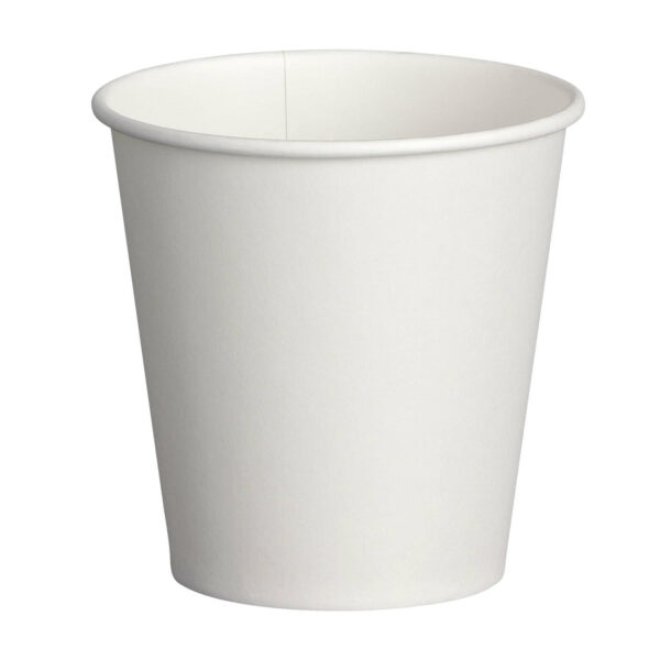 Espresso Kaffeebecher weiß 80 ml 110 ml Pappe beschichtet, 50 Stk.