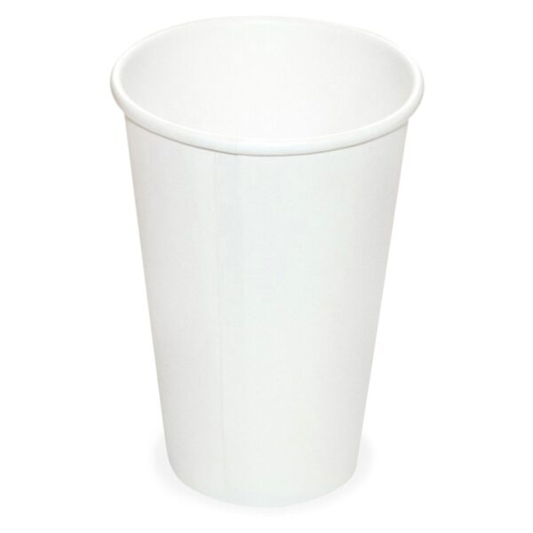 Heiß- und Kaltgetränkebecher Pappbecher weiß 250ml 330ml, O 80mm, 50 Stk.
