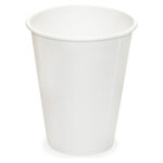Heiß- und Kaltgetränkebecher Pappbecher weiß 350ml 420ml, O 90mm, 50 Stk.