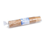 Heiß- und Kaltgetränkebecher Pappbecher braun 80 ml 110 ml 'XS' O 62mm, 50 Stk. – Bild 3