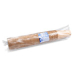 Heiß- und Kaltgetränkebecher Pappbecher braun 400ml 510ml 'XL' O 90mm, 50 Stk. – Bild 3