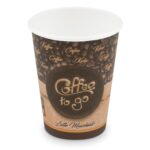 Kaffeebecher L 'Coffee To Go' Latte Macchiato, Melange 350ml 420ml, 50 Stk.
