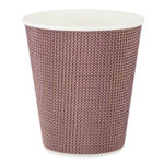 Premium Doppelwand Kaffeebecher Coffee to go beschichtet 200ml 280ml, 25 Stk.