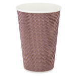 Premium Doppelwand Kaffeebecher Coffee to go beschichtet 400ml 510ml, 25 Stk.