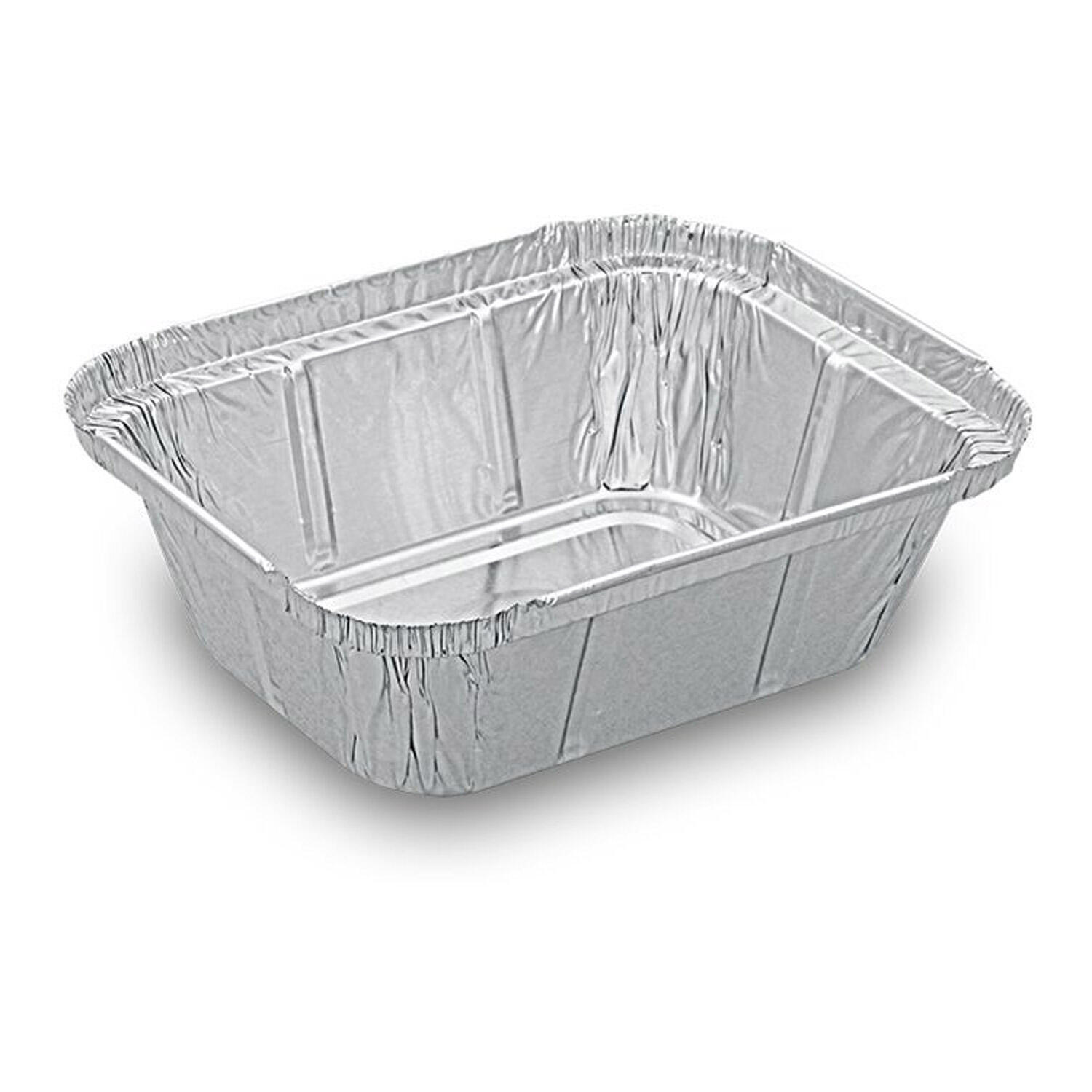 WX-79125 Alu-Servierschalen Aluschale Menüschale Grillschale 250ml 129x103x34mm, 100 Stk. – Bild 1