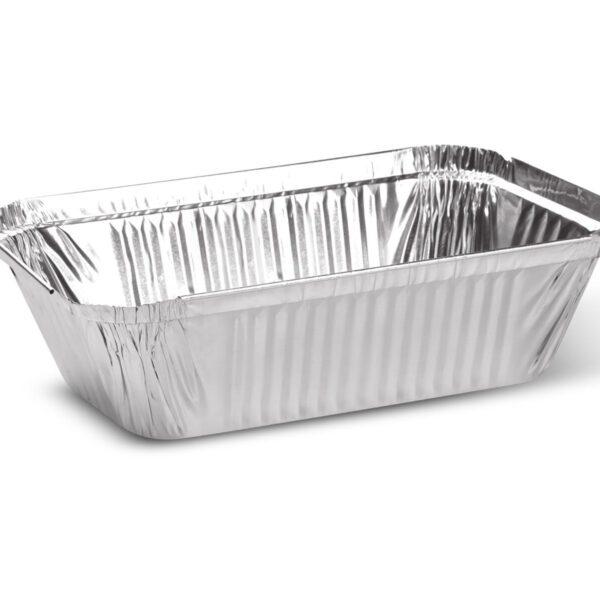 Aluschale Menüschale für Pastagerichte 660ml 186x137x49mm, 100 Stk.