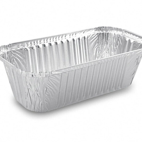 Alu-Servierschale Aluschale Menüschale Grillschale 1500ml 252x132x70mm, 100 Stk.