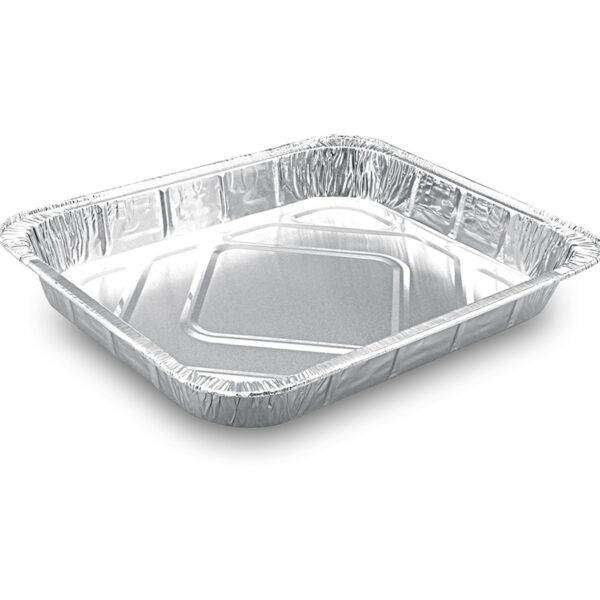 Aluschalen Backform Auflaufform Gastronorm 326x262x40mm 2450ml Typ 1/2, 100 Stk.