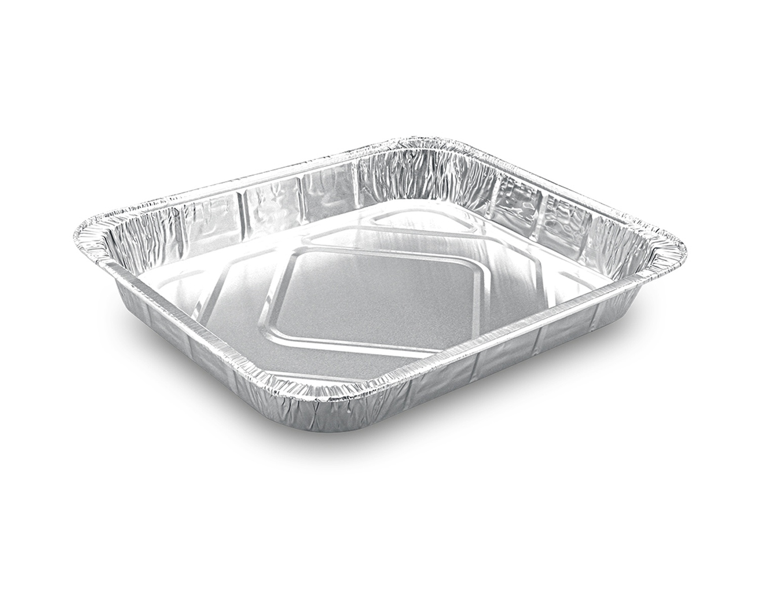 WX-79702 Aluschalen Backform Auflaufform Gastronorm 326x262x40mm 2450ml Typ 1/2, 100 Stk. – Bild 1