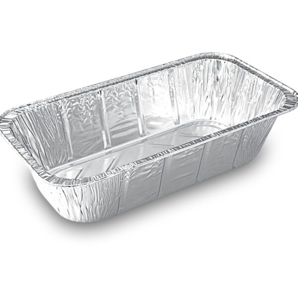 Aluschalen Backform Auflaufform Gastronorm 320x170x75mm 2500ml TYP 1/3, 50 Stk.