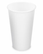 Heiß- und Kaltgetränkebecher Pappbecher weiß 400ml 510ml, O 90mm, 10 Stk.