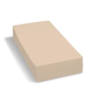 Servietten 33 x 33 cm 1/8 -Kopffalz 3-lagig naturbraun, 250 Stk.