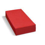 Servietten 33 x 33 cm 1/8 -Kopffalz 3-lagig rot, 250 Stk.