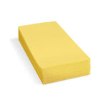 Servietten 33 x 33 cm 1/8 -Kopffalz 3-lagig gelb, 250 Stk.