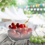 Rechteckschale Quadroboxx Salatschale 115x115x61mm PP transparent 500ml, 50 Stk. – Bild 2