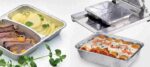 Alu-Menüschalen Aluschalen ungeteilt 1150 ml, 227 x 177 x 39 mm, 100 Stk. – Bild 4